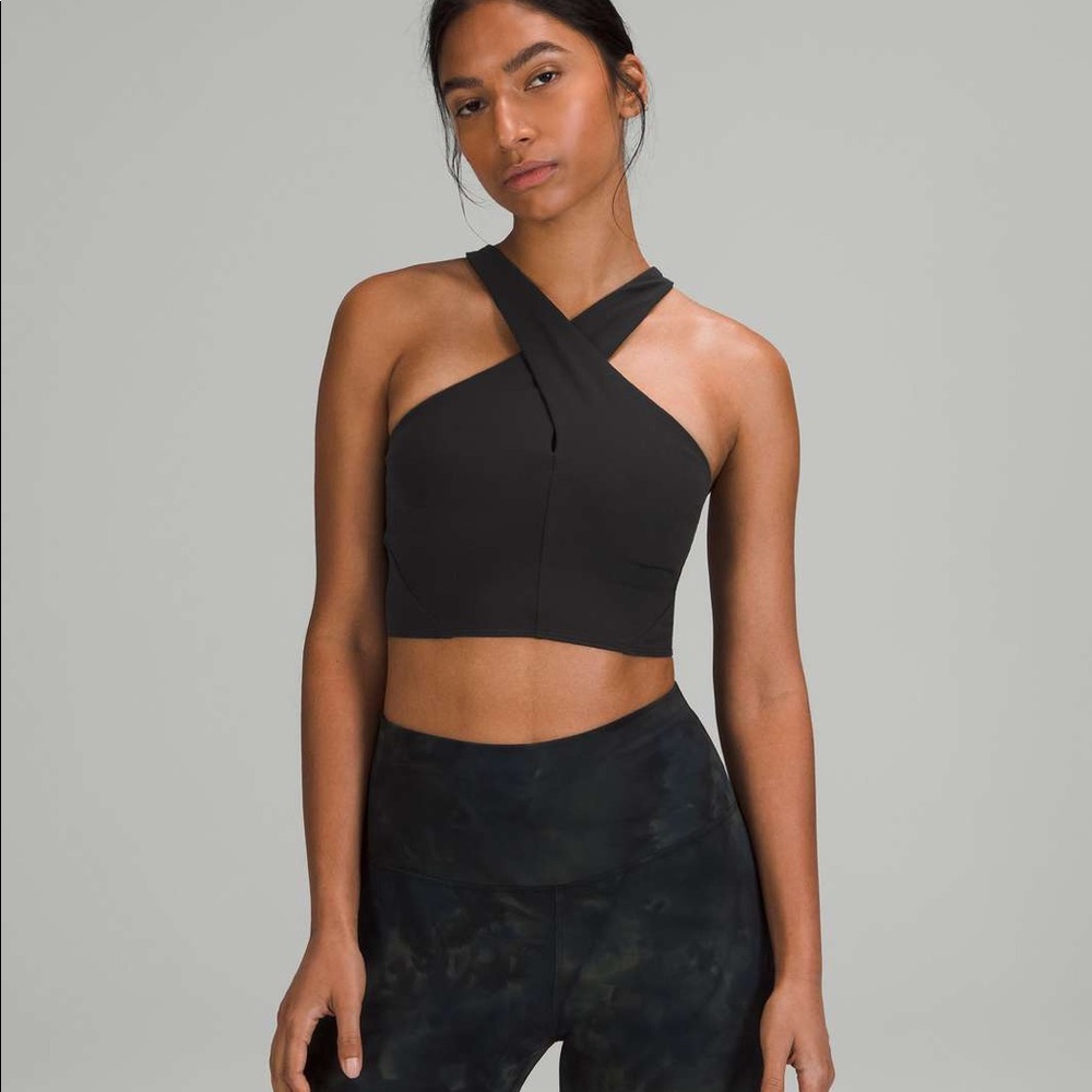 Lululemon Nulu Wrap-Front Longline Bra